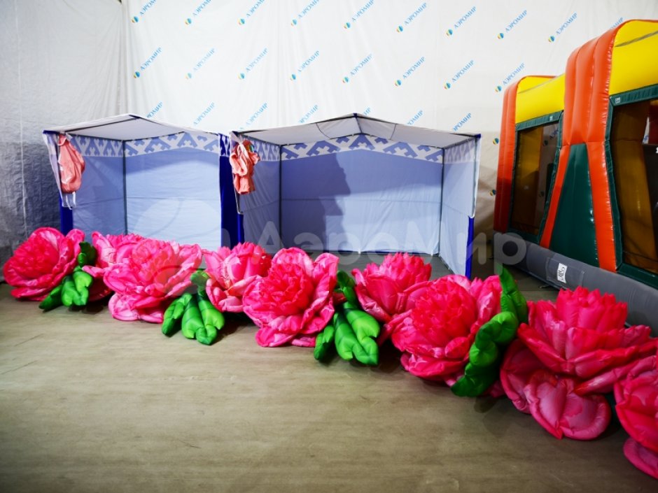 Надувные цветы Пионы