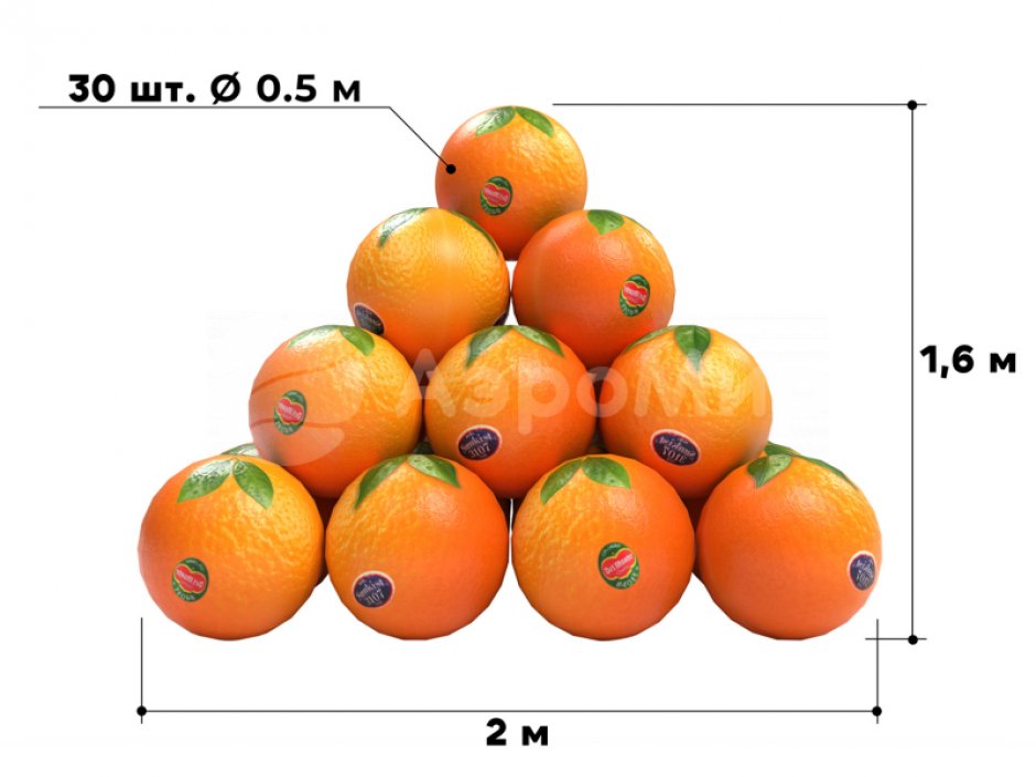 Командный игровой реквизит Пирамидка из мячиков — для развлечений и праздника