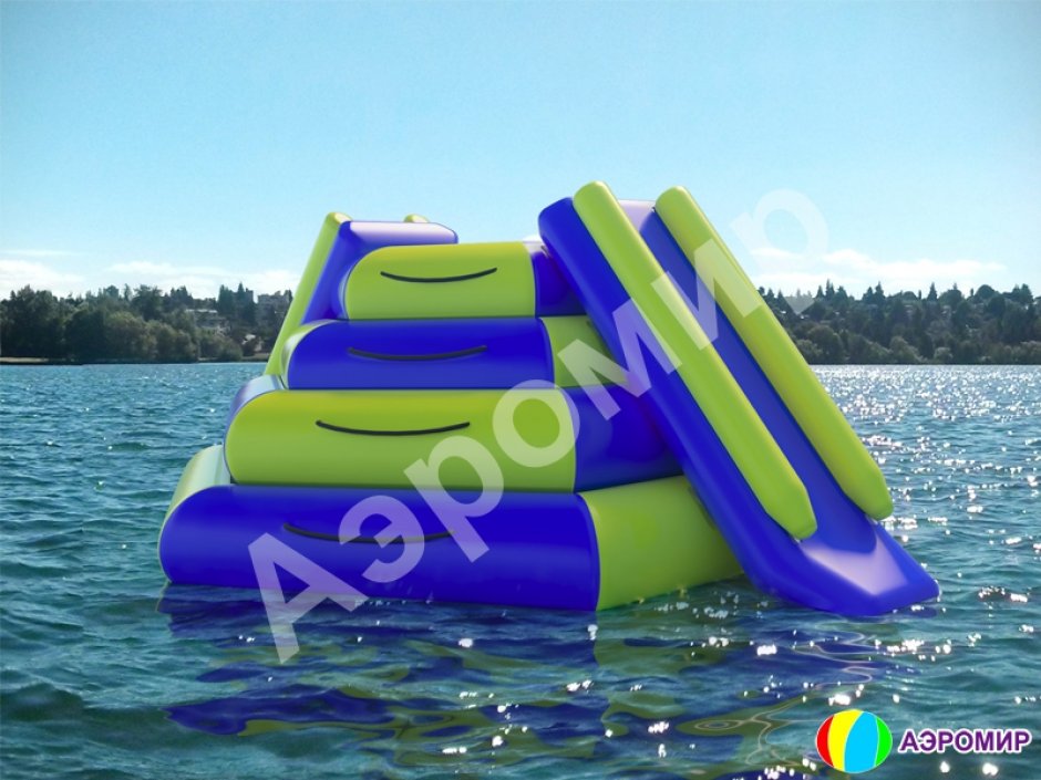 Надувная Пирамида для водного аттракциона