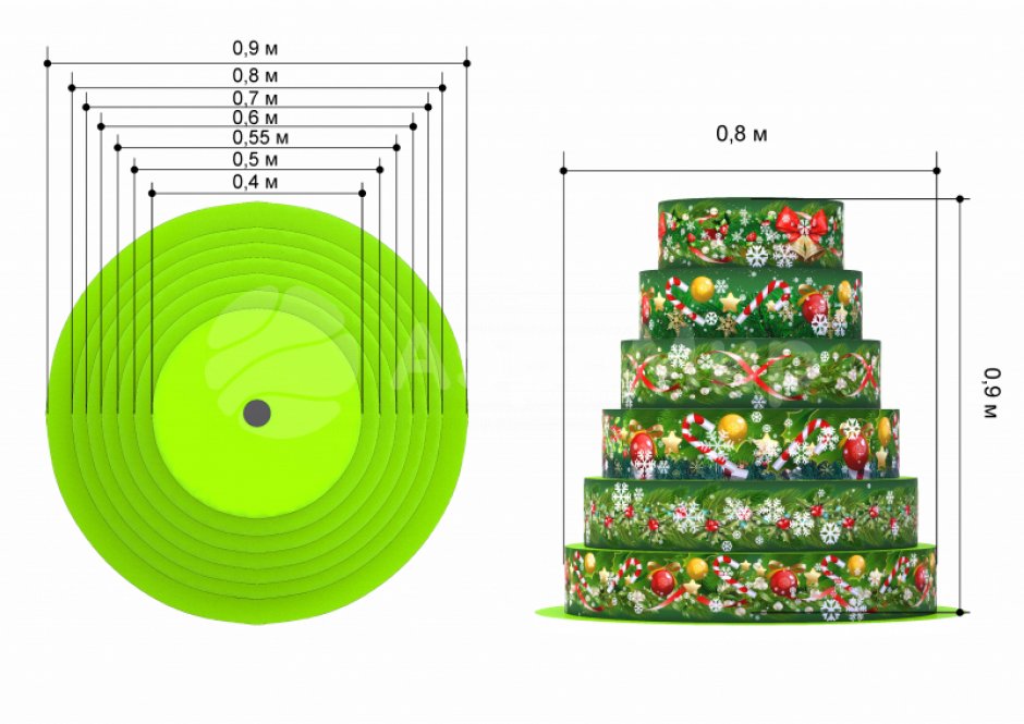 Игровой реквизит «Пирамида» — командный аттракцион