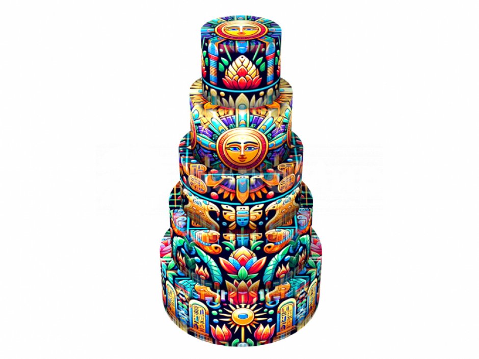 Мягкая космопирамидка для игровой комнаты