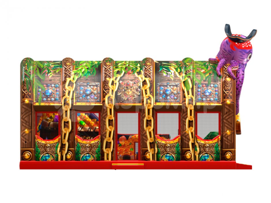 Надувной батут Пиратский сундук