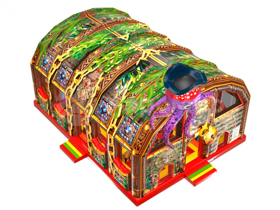 Надувной батут Пиратский сундук