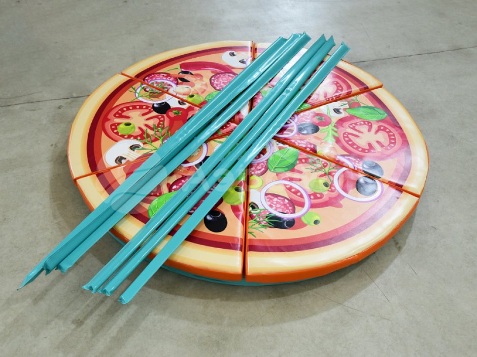 Командный аттракцион Пицца — попробуй донести целой