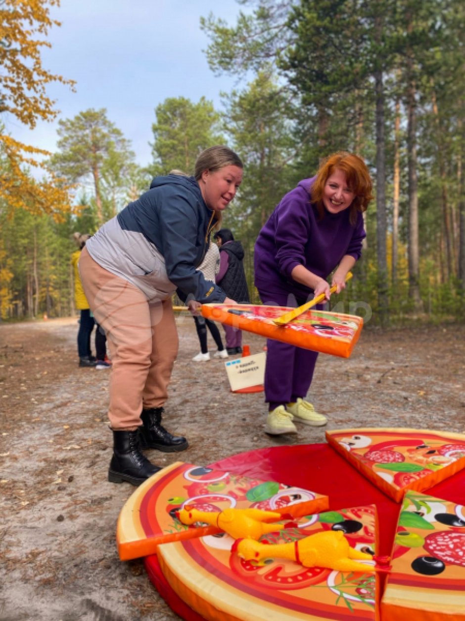 Командный аттракцион Пицца