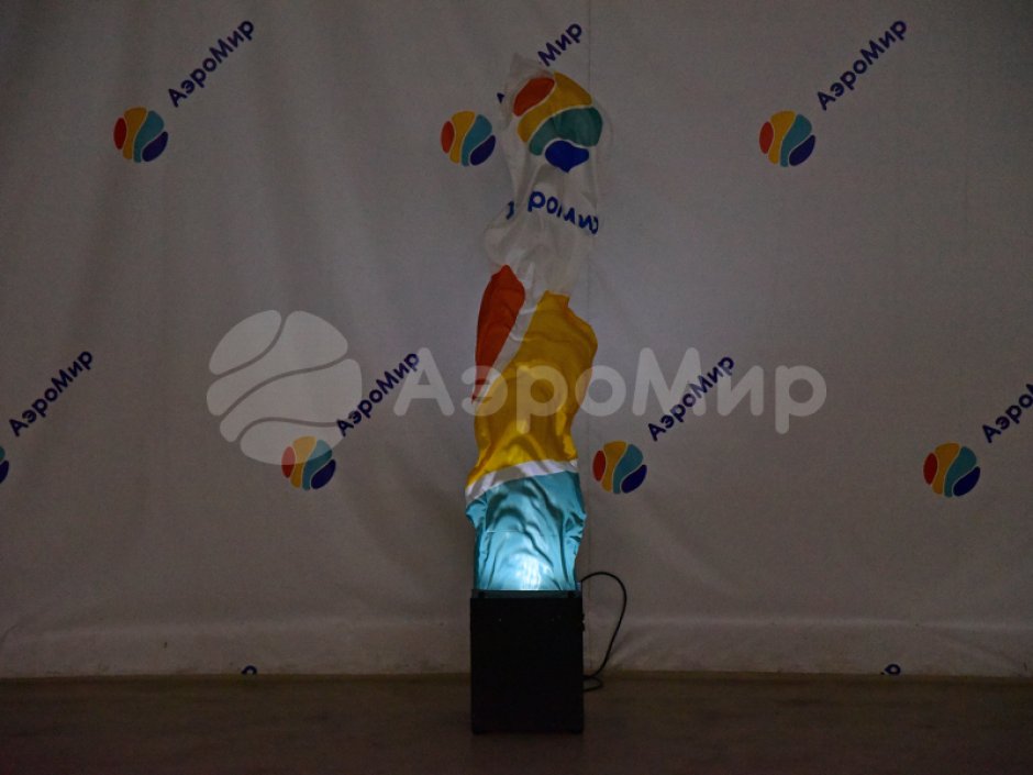 Имитация пламени — однотонный материал (без печати) либо полноцвет