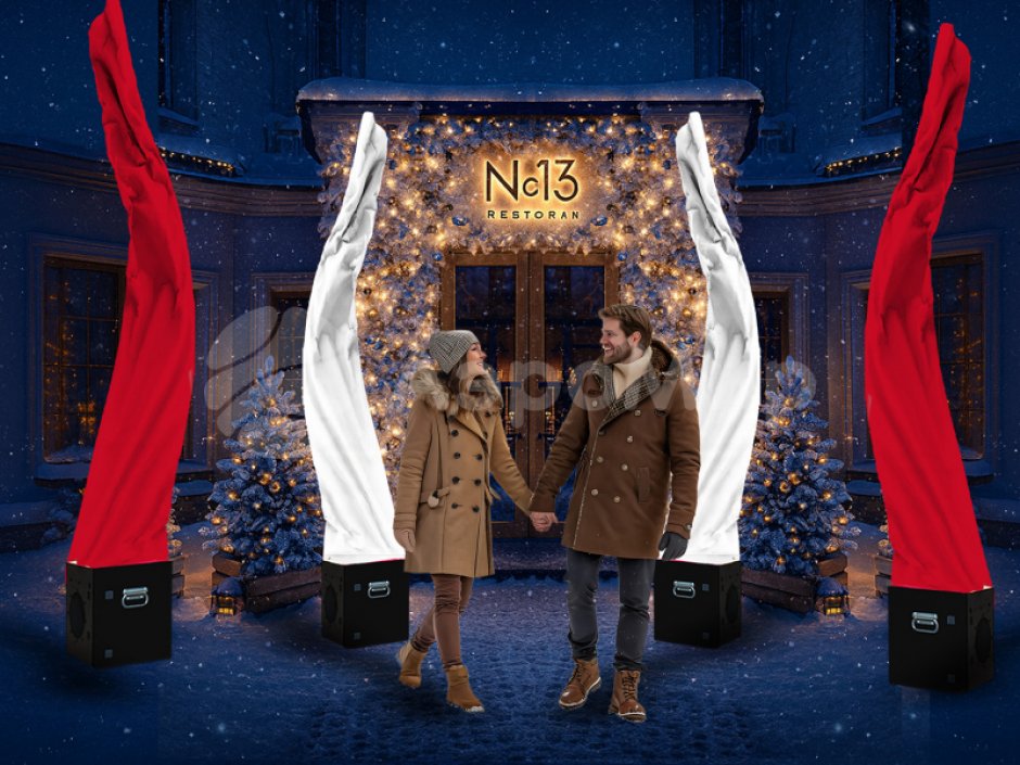 Имитация пламени для ресторанов и кафе