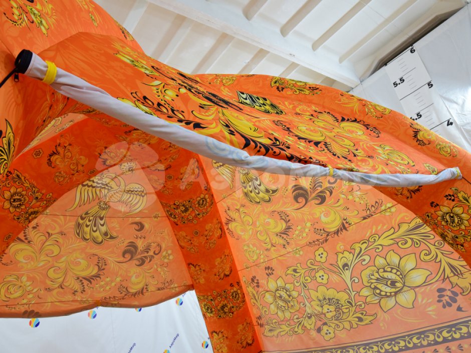 Надувная палатка Лайт — с нанесением печати