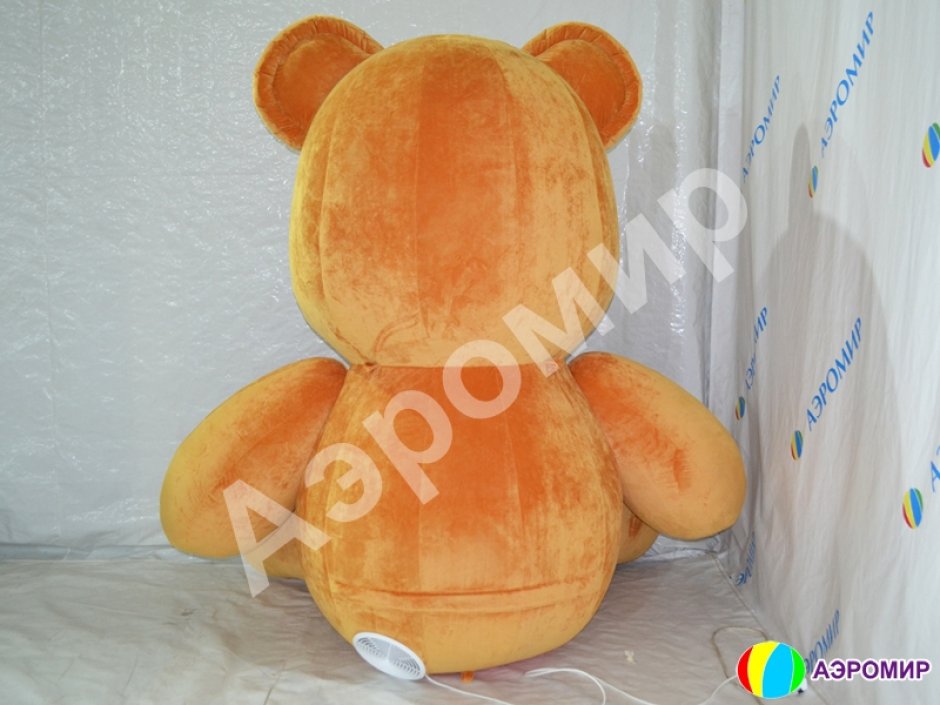 Надувной Медведь — большие, огромные надувные мишки из искусственного меха