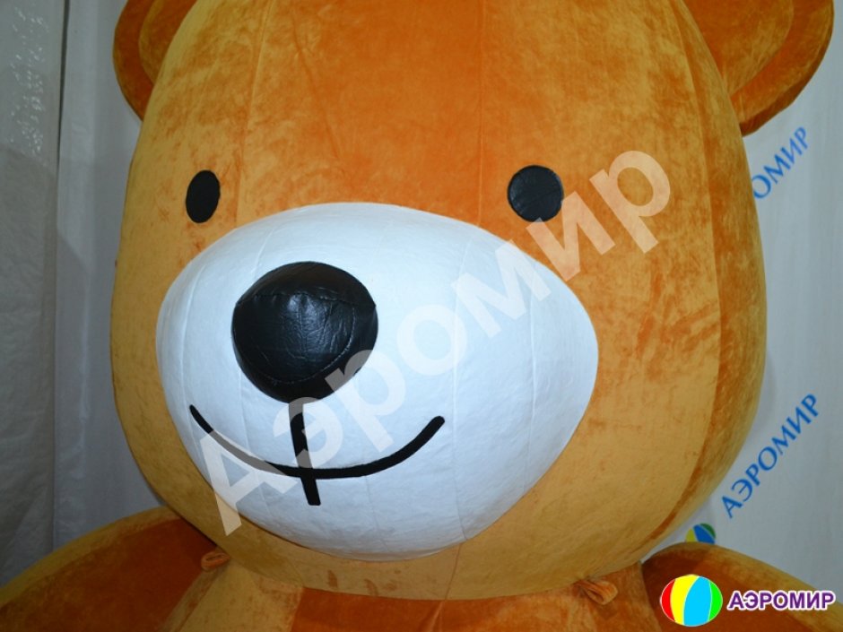 Надувной Медведь — большие, огромные надувные мишки из искусственного меха