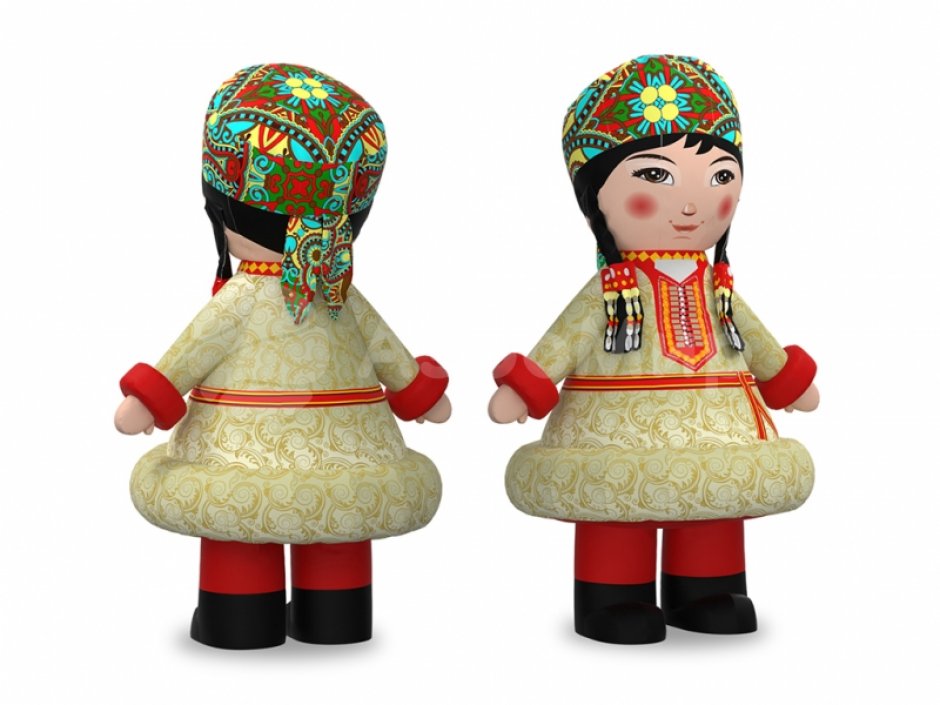 Большие надувные национальные костюмы