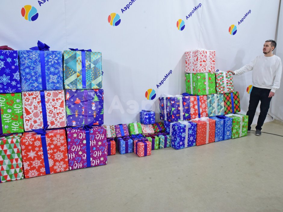 Мягкие игровой модуль Подарки