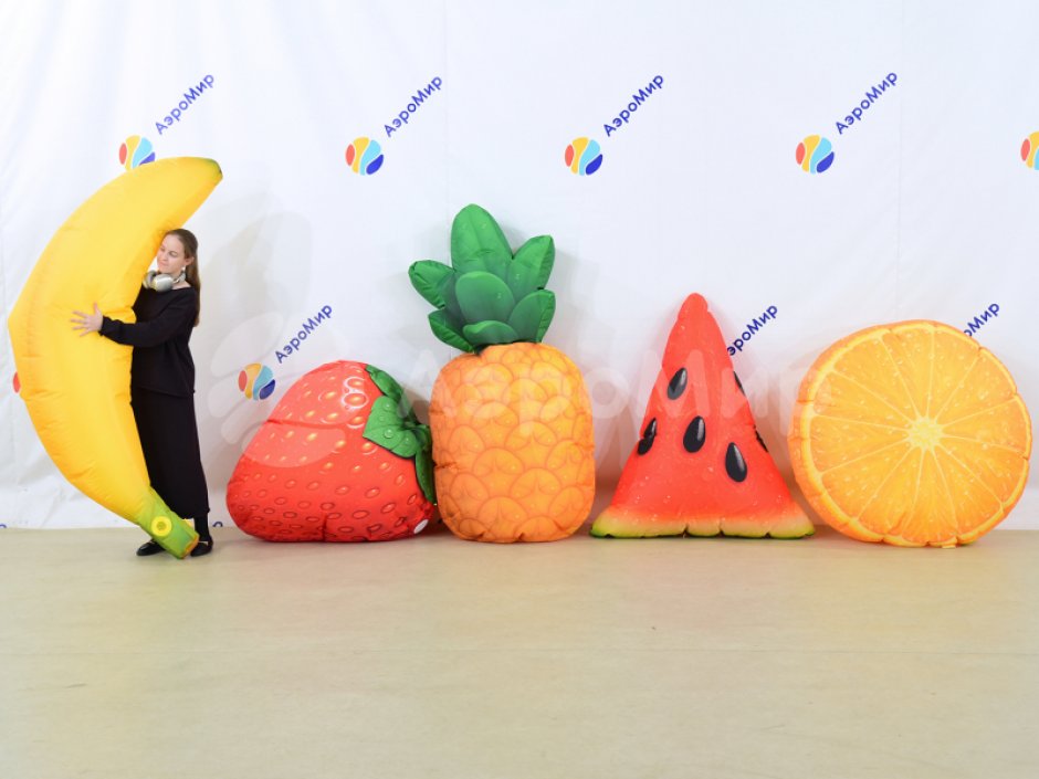 Ананас-подушка — яркий и легкий реквизит для шоу, игры и развлечений