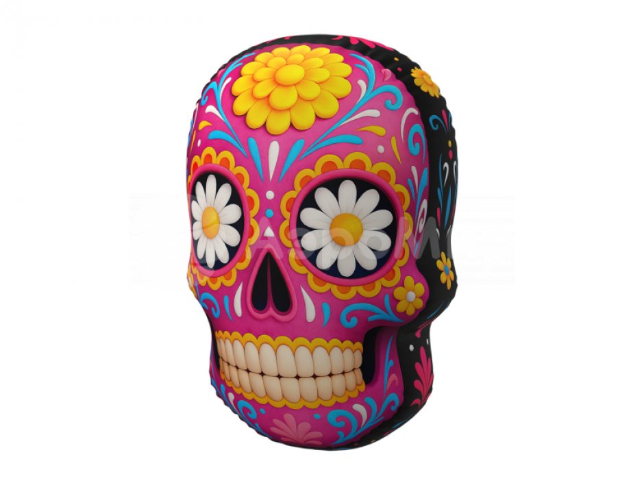 Череп-подушка