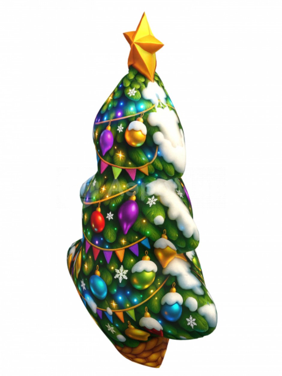 Ёлка-подушка