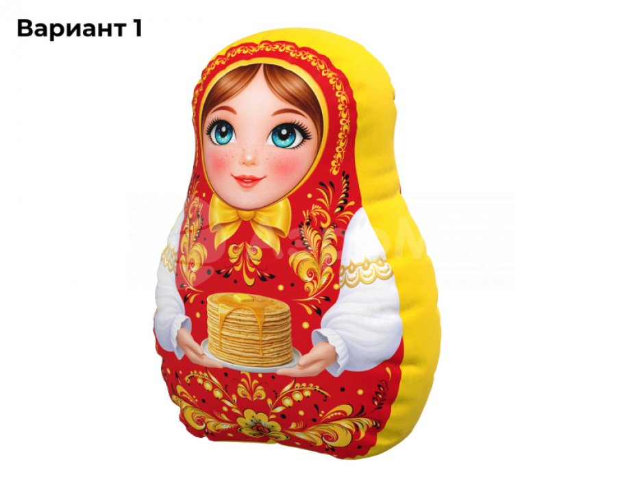 Матрешка-подушка - для игр и ярких фото