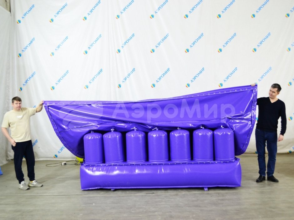 Квадратная подушка приземления — BigAirBag и BagJump для батутных центров и аттракционов