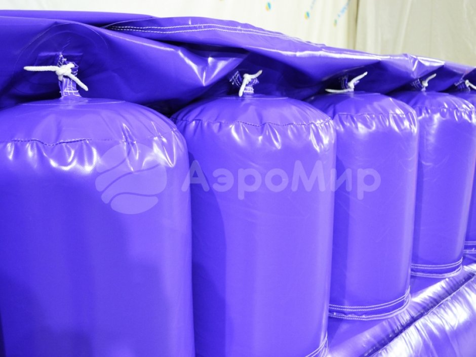 Квадратная подушка приземления — BigAirBag и BagJump для батутных центров и аттракционов