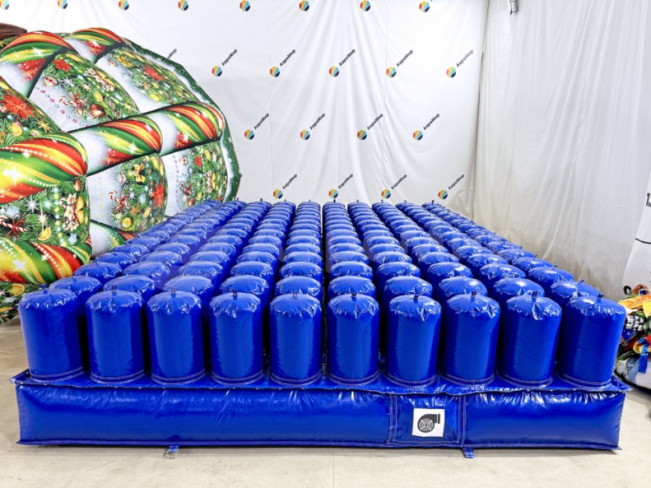 Прямоугольная подушка приземления для батутных центров и аттракционов (BigAirBag и BagJump)