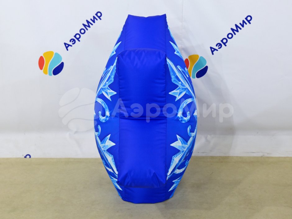 Снежинка-подушка — яркий и легкий реквизит для шоу, игры и развлечений