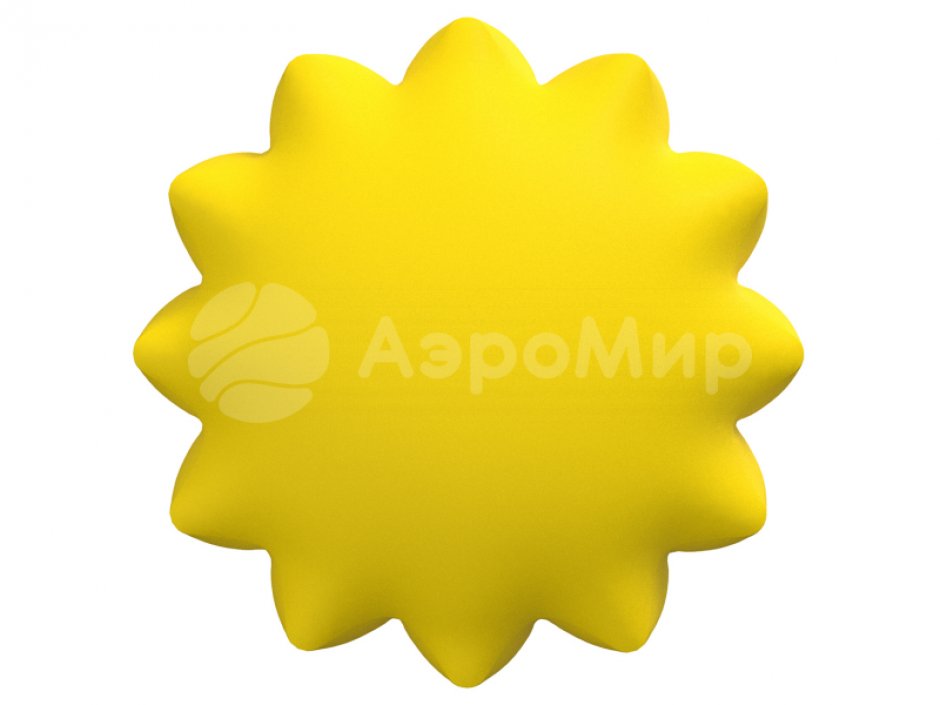 Солнце-подушка тёплый акцент для любого праздника