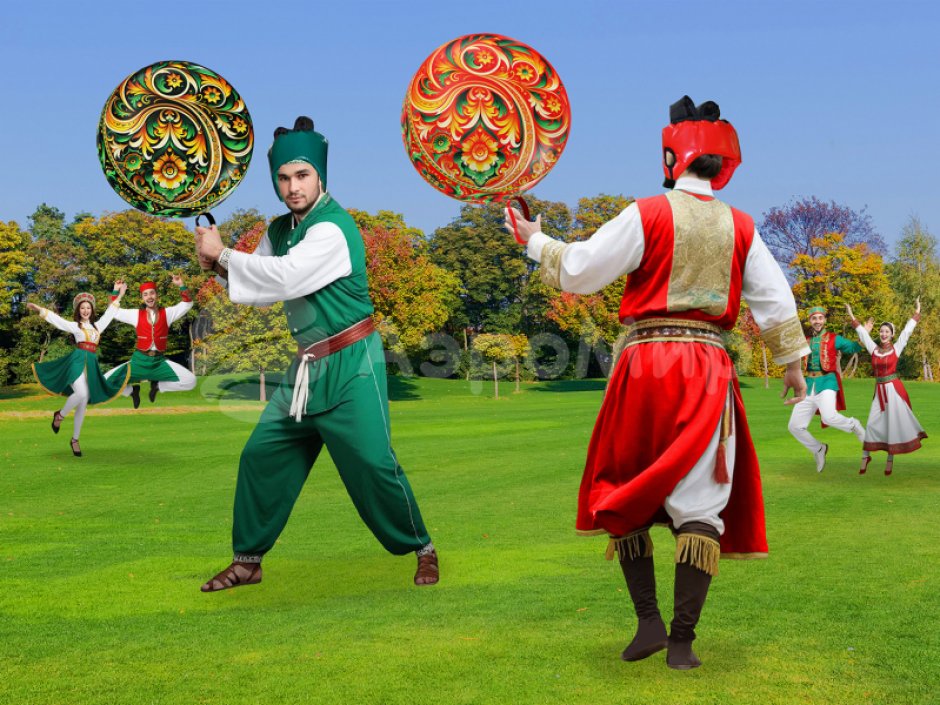 Бой подушками — игровой реквизит для шуточных боев