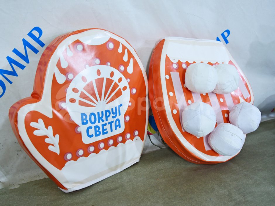 Новогодние состязания — комплект игрового и развлекательного реквизита