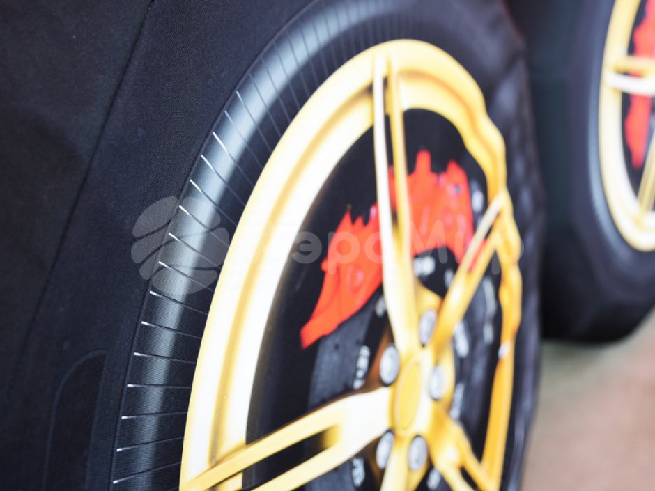 Командный игровой реквизит Надувная покрышка — для игр и состязаний