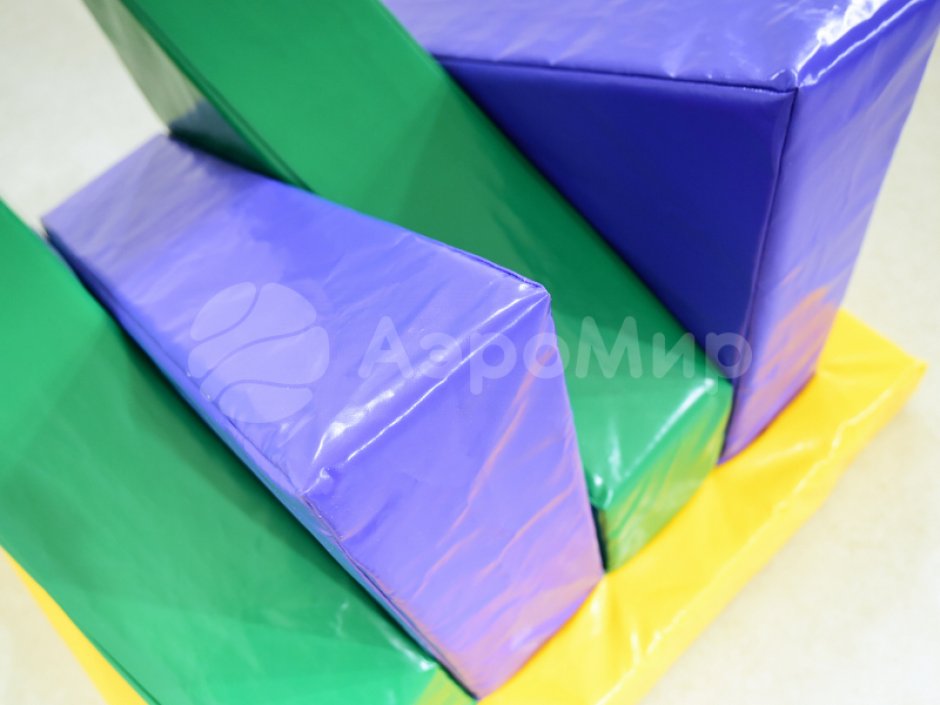 Мягкий игровой модуль Пила - элемент мягкой полосы