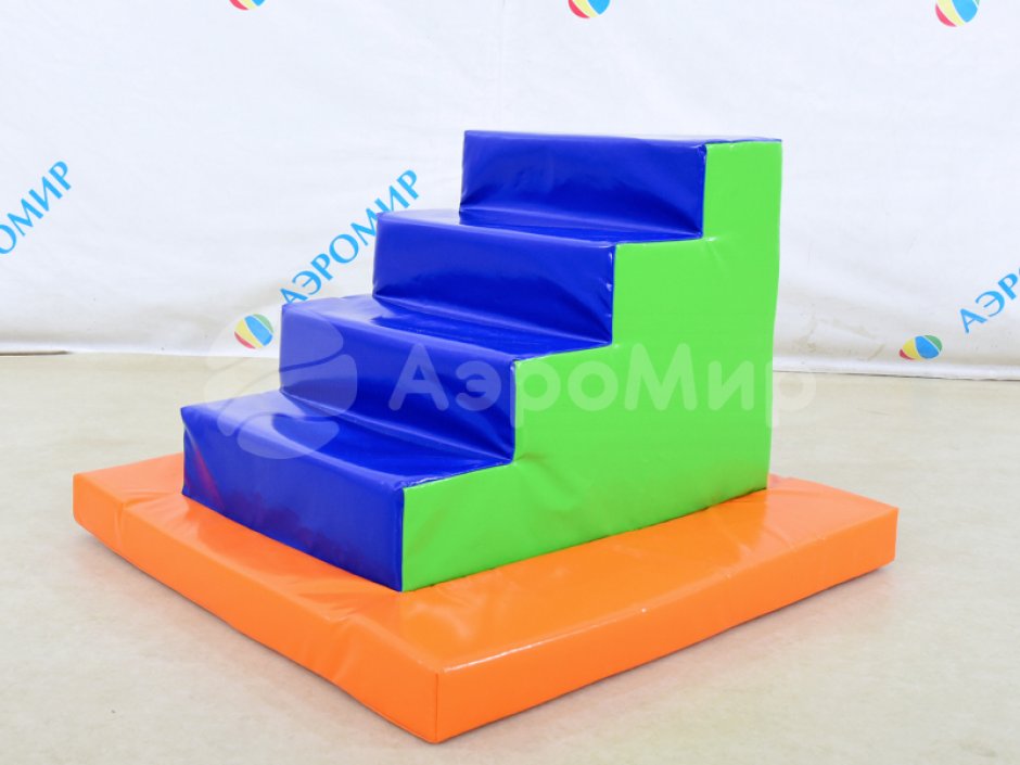 Мягкий игровой модуль Лестница - элемент мягкой полосы