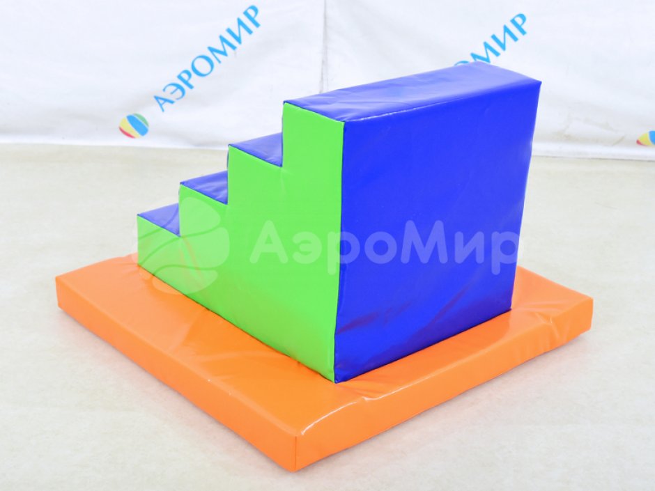 Мягкий игровой модуль Лестница - элемент мягкой полосы