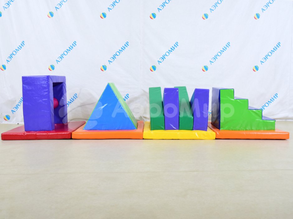 Мягкий игровой модуль Лестница - элемент мягкой полосы