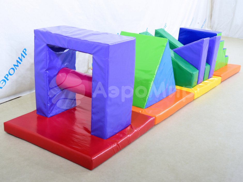 Мягкий игровой модуль Перекладина - элемент мягкой полосы