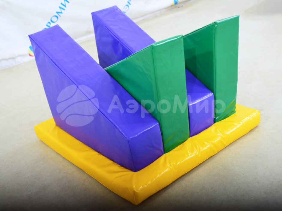 Мягкий игровой модуль Пила - элемент мягкой полосы