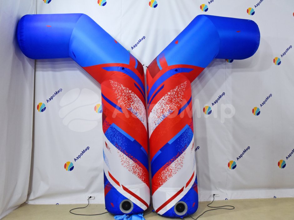 Надувные полуарки — раздвижные арки из двух частей