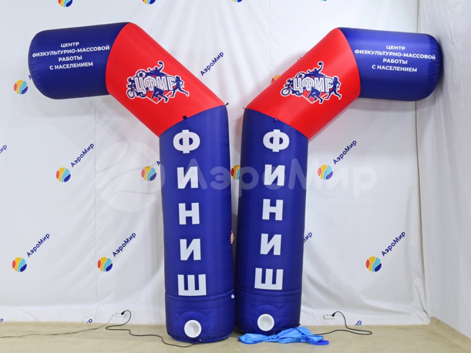 Надувные полуарки — раздвижные арки из двух частей