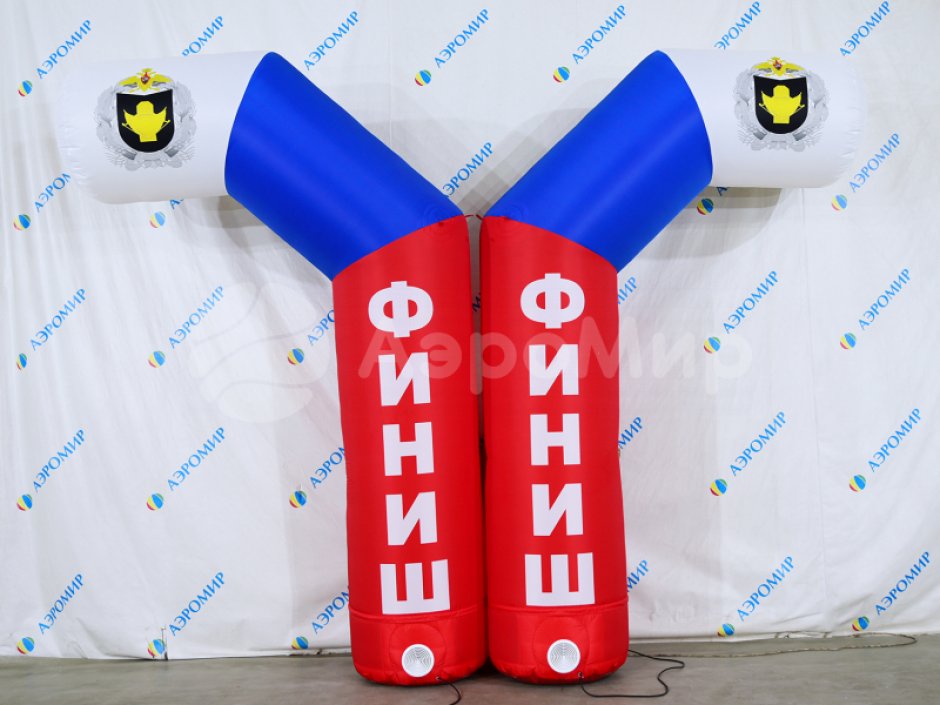 Надувные полуарки — раздвижные арки из двух частей