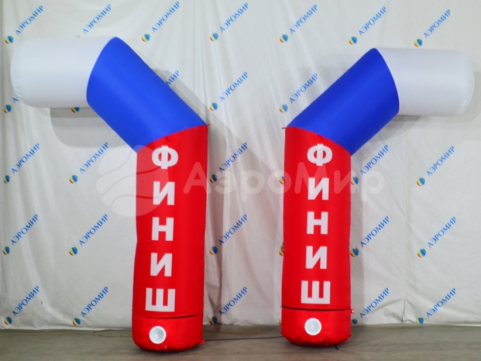 Надувные полуарки — раздвижные арки из двух частей