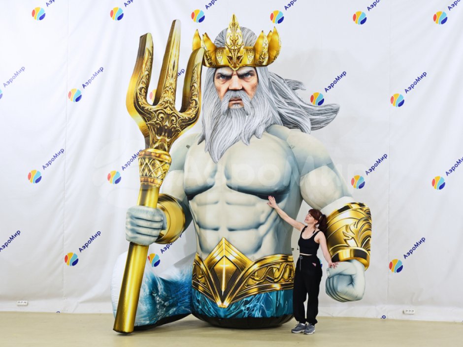 Посейдон надувная фигура