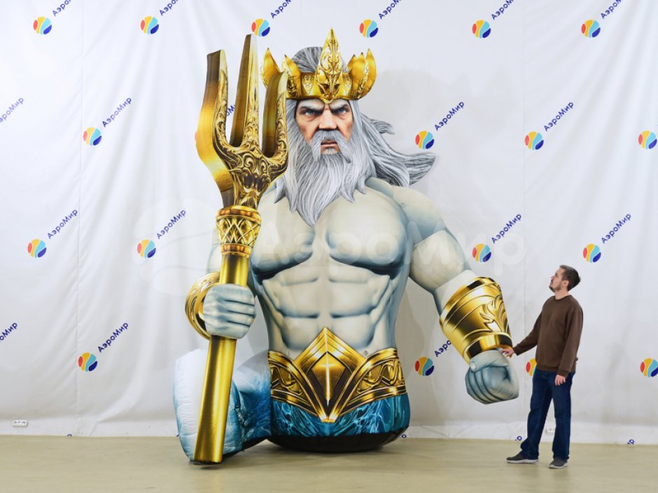 фигура Посейдон для фестиваля