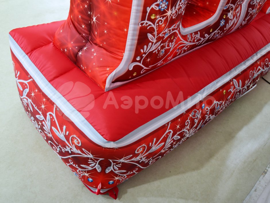 Пасхальное приветствие — надувные буквы ХВ