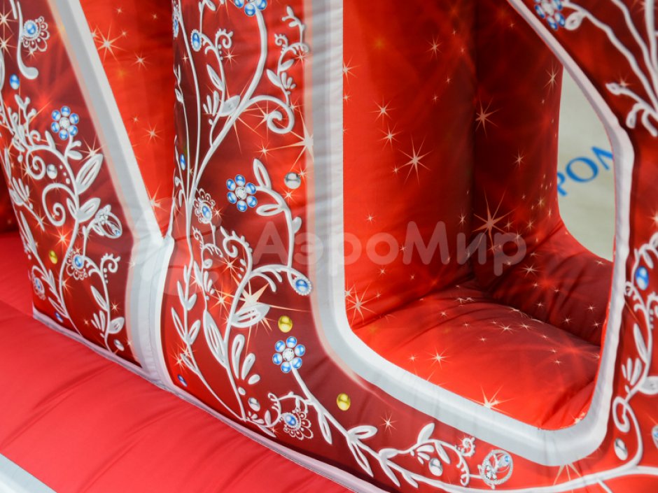 Пасхальное приветствие — надувные буквы ХВ