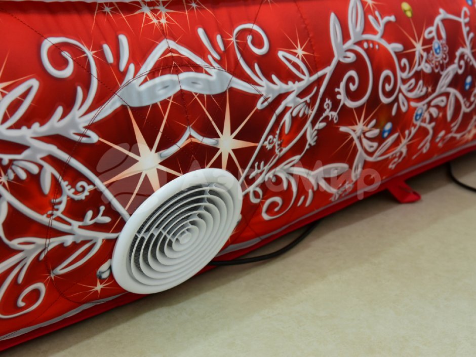 Пасхальное приветствие — надувные буквы ХВ