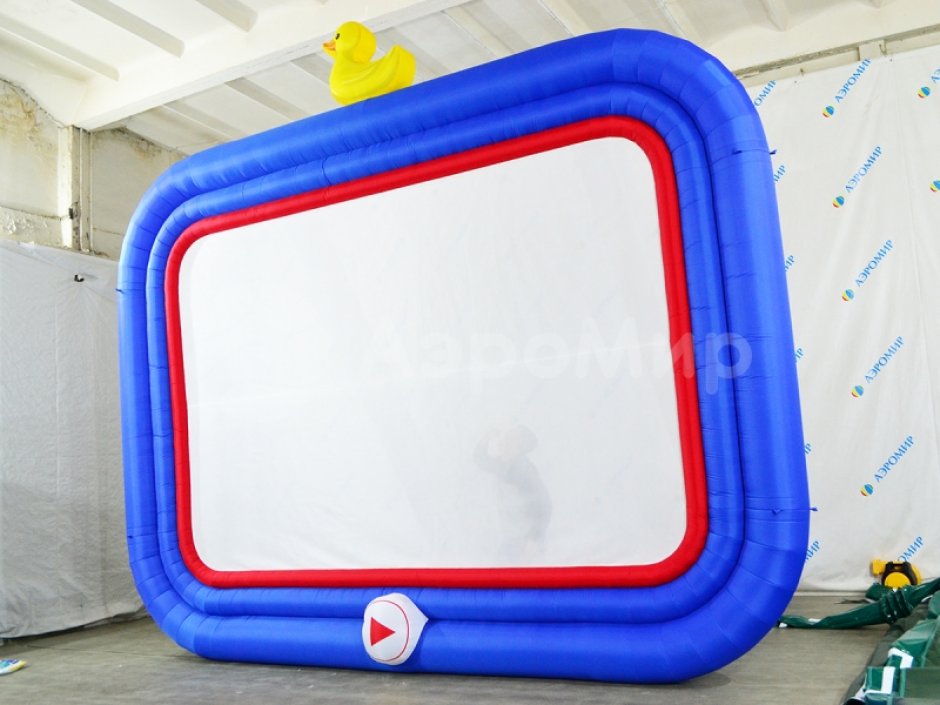 Надувной экран по индивидуальному заказу
