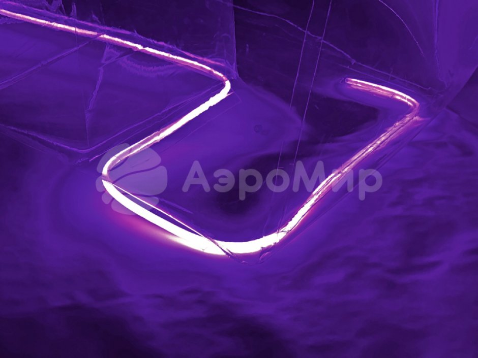 Надувной диван с внутренней подсветкой для фотозоны