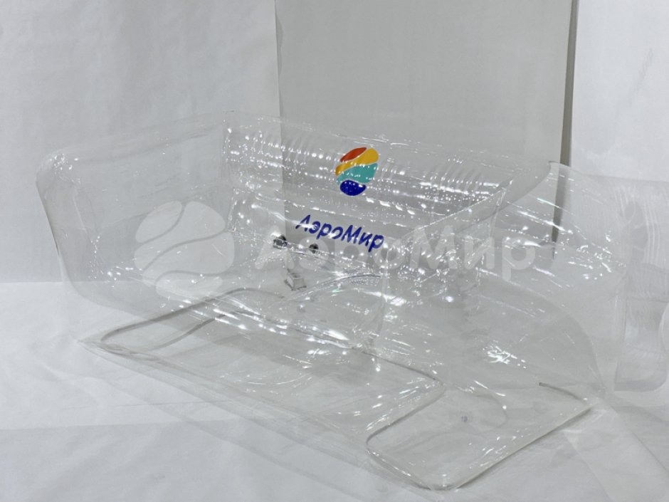 Декоративный надувной диван с подсветкой