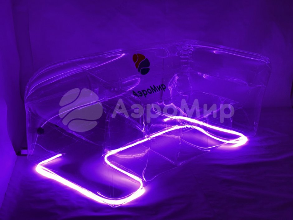 Диван прозрачный для фотозоны