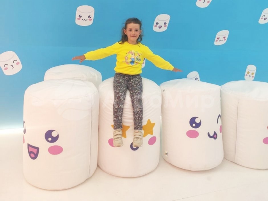 Пуфик зефирка маршмеллоу