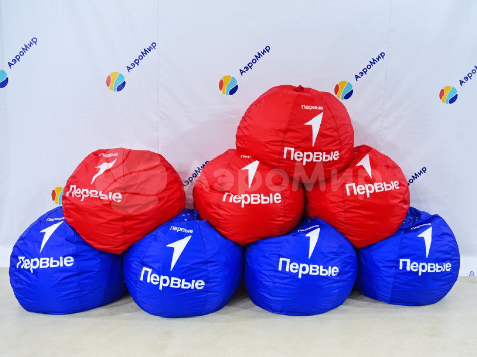 Кресло-мешок для рекламных акций, промо, шоу, выставки, для игр и отдыха