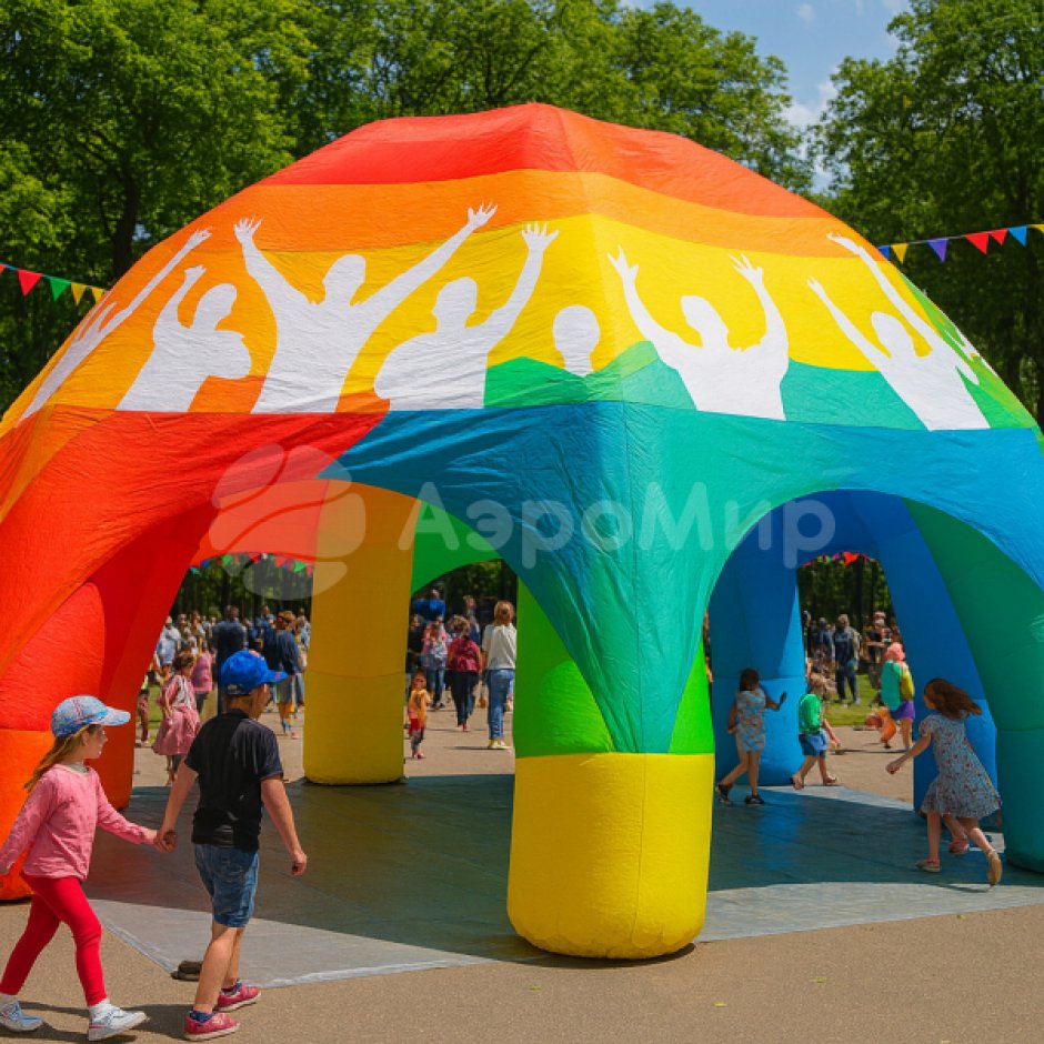 Шатер 5-ти опорный надувной